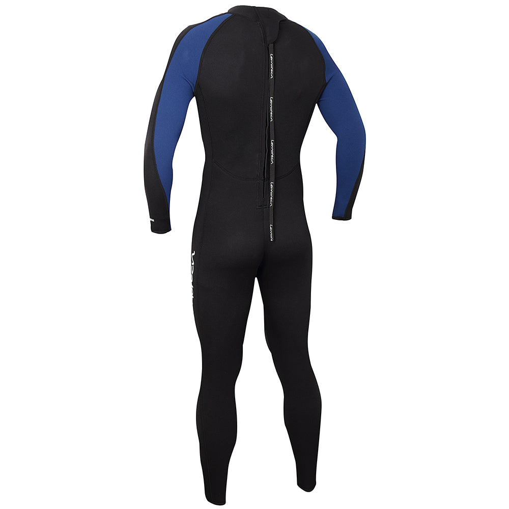 Lemorecn Mens Full Wetsuit Neoprene 3/2mm Jumpsuit Long Sleeve Diving