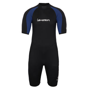 Lemorecn-mens-black-blue-3mm-wetsuit-sun-protection