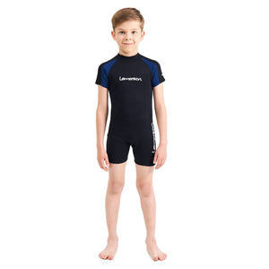 lemorecn-kids-2mm-neoprene-wetsuit-shorty-swim-suit