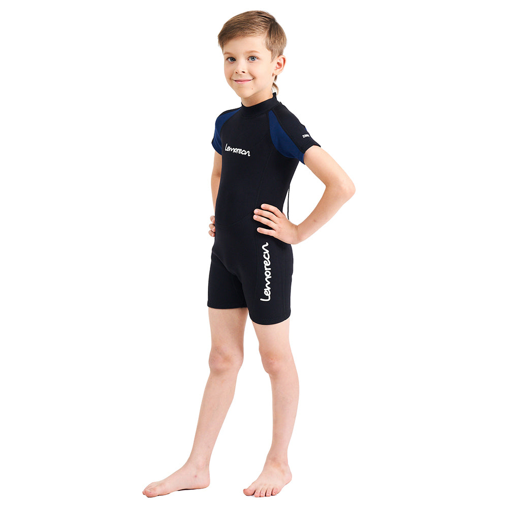 Yikayin Wetsuits voor kinderen, volledige lengte, 2,5 mm neopreen duikpak met ritssluiting aan de achterkant, jongens meisjes wetsuit voor zwemmen, duiken, snorkelen, surfen, SUP - rood, S Yikayin Wetsuits voor kinderen, volledige lengte, 2,5 mm neopreen duikpak met ritssluiting aan de achterkant, jongens meisjes wetsuit voor zwemmen, duiken, snorkelen, surfen, SUP - rood, S