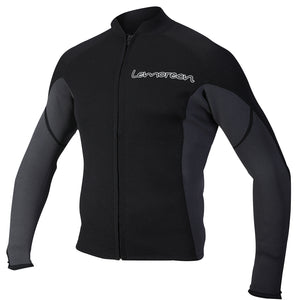Lemorecn Men’s 2mm Neoprene Wetsuits Jacket Long Sleeve Surfing Top